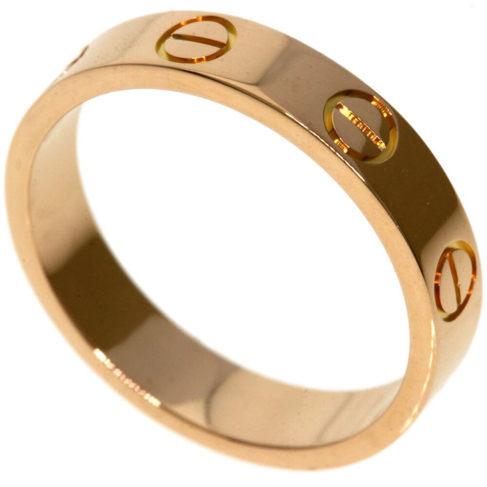 CARTIER 18k Pink Love Ring #48 - Picture 8 of 8